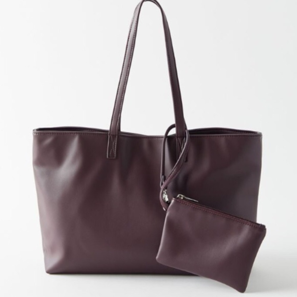 Urban Outfitters Anna Basic Tote Bag Vegan Leather